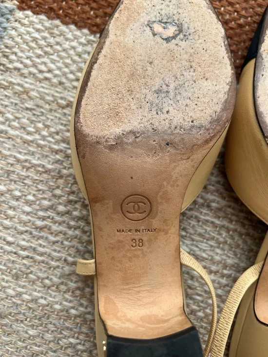 Chanel Slingback Heels - Picture 5 of 7